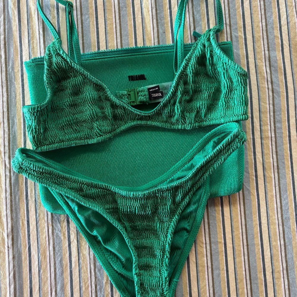 Triangl Maia Bikini Tropical Green